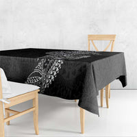 Traditional Polynesian Art Tattoos Tablecloth Black Color - Polynesian Pride