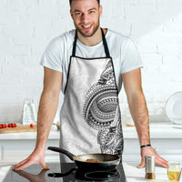 Traditional Polynesian Art Tattoos Apron White Color - Polynesian Pride