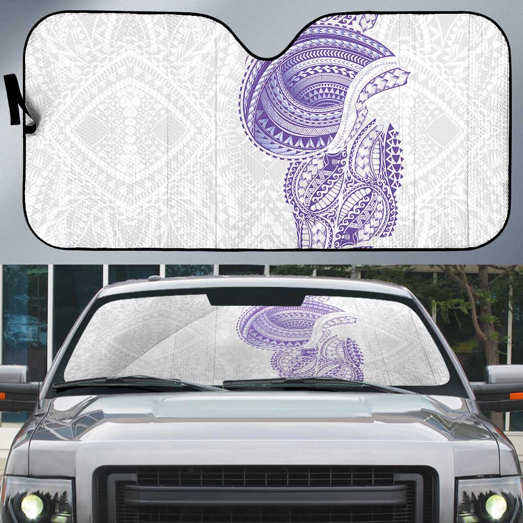 Traditional Polynesian Art Tattoos Auto Sun Shade Purple Color LT03 Purple - Polynesian Pride