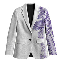Traditional Polynesian Art Tattoos Blazer Purple Color - Polynesian Pride
