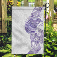 Traditional Polynesian Art Tattoos Garden Flag Purple Color - Polynesian Pride
