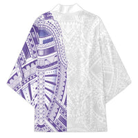 Traditional Polynesian Art Tattoos Kimono Purple Color - Polynesian Pride