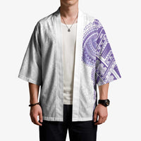 Traditional Polynesian Art Tattoos Kimono Purple Color - Polynesian Pride