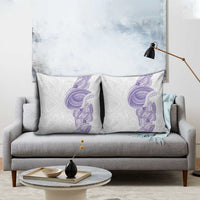 Traditional Polynesian Art Tattoos Pillow Cover Purple Color - Polynesian Pride