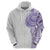Traditional Polynesian Art Tattoos Zip Hoodie Purple Color - Polynesian Pride