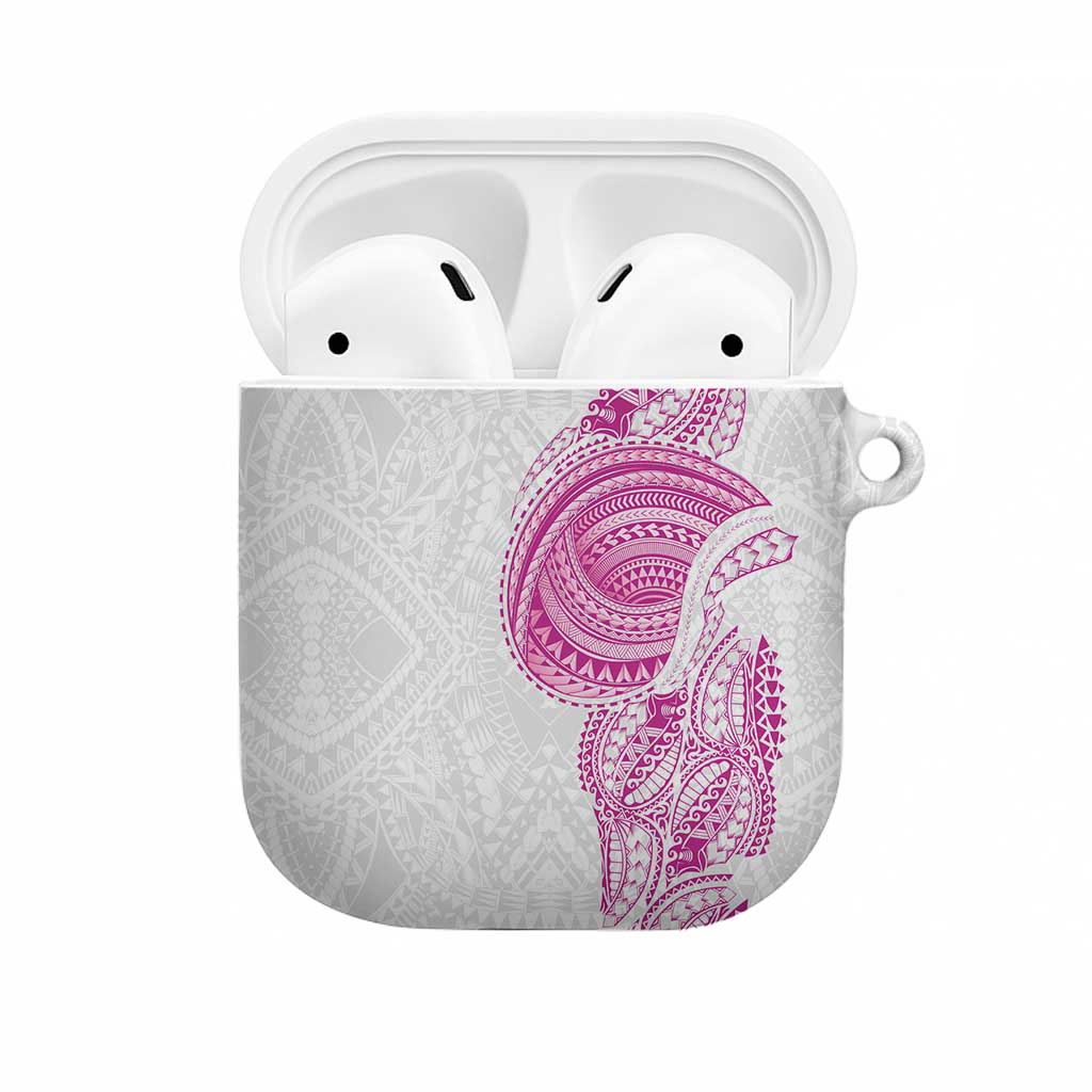 Traditional Polynesian Art Tattoos AirPods Case Pink Color - Polynesian Pride