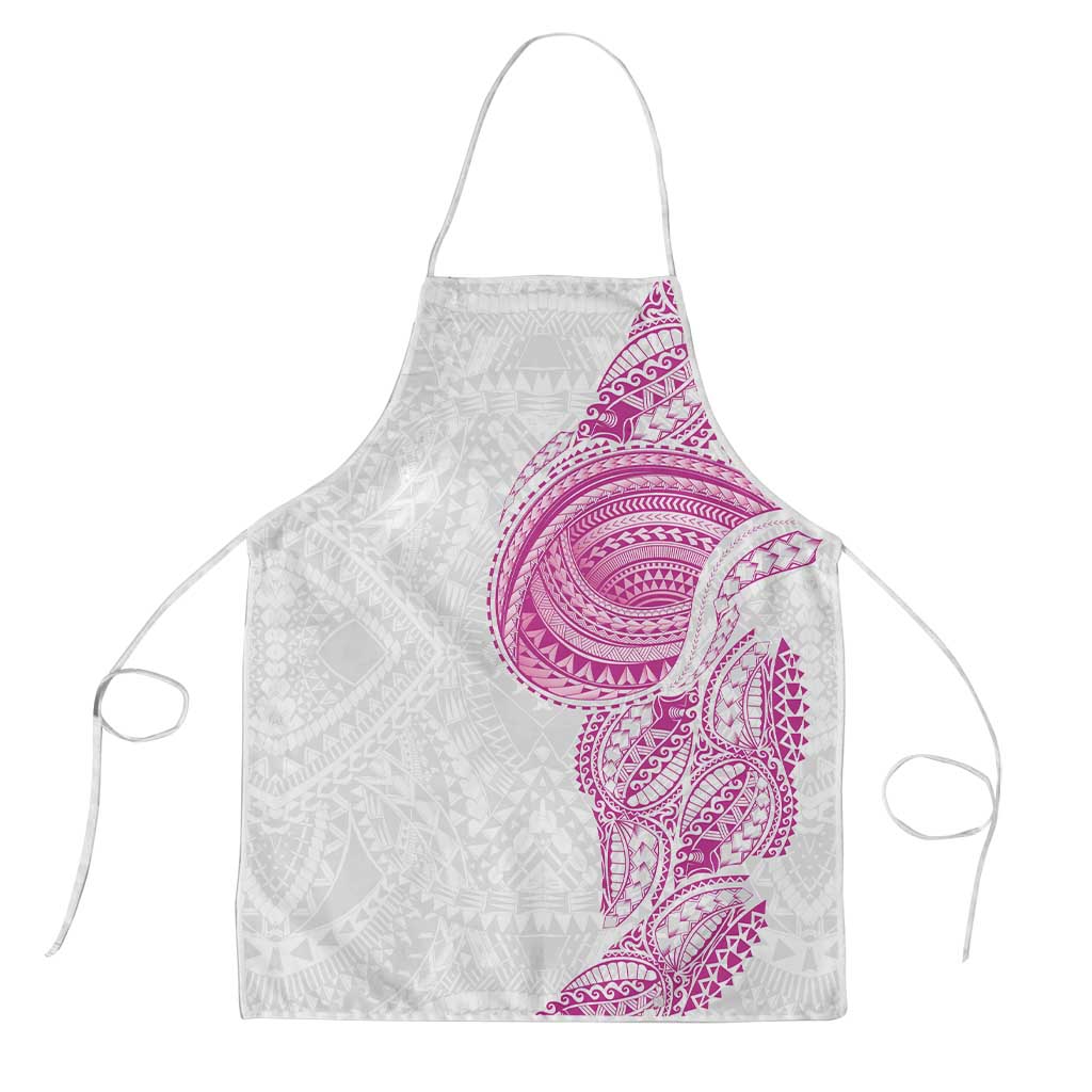Traditional Polynesian Art Tattoos Apron Pink Color - Polynesian Pride