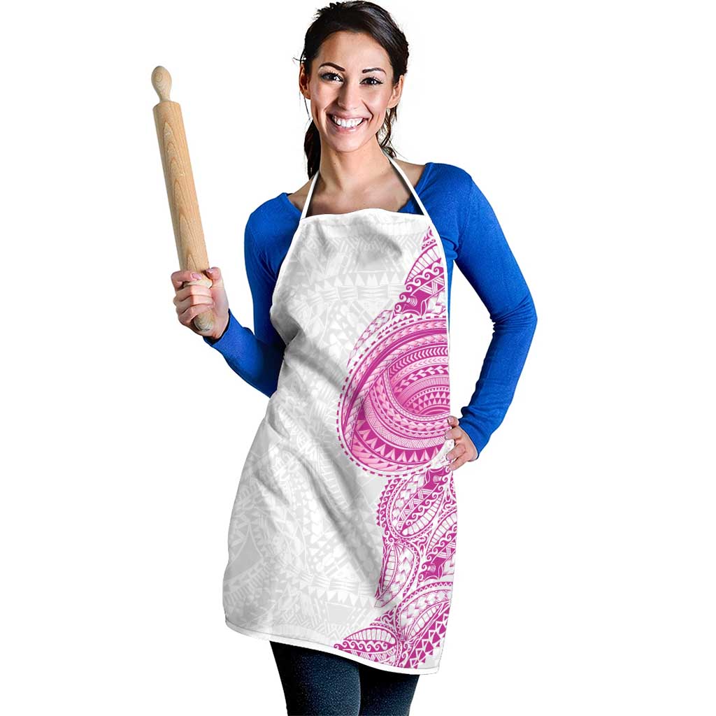 Traditional Polynesian Art Tattoos Apron Pink Color - Polynesian Pride
