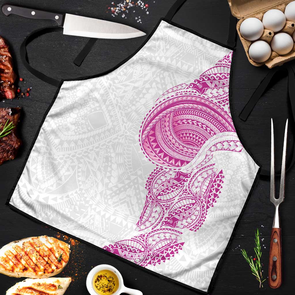 Traditional Polynesian Art Tattoos Apron Pink Color - Polynesian Pride