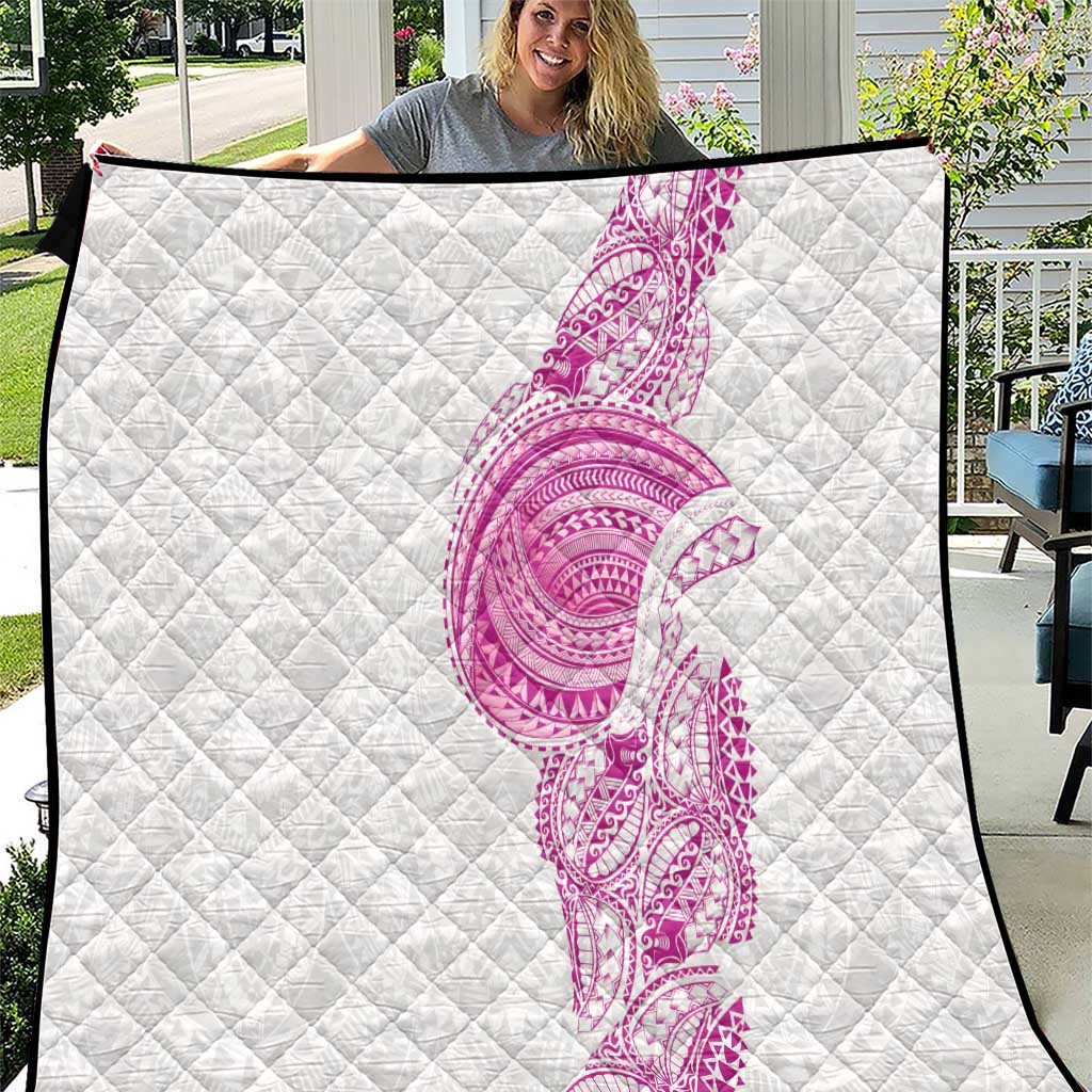Traditional Polynesian Art Tattoos Quilt Pink Color LT03 Pink - Polynesian Pride
