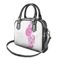 Traditional Polynesian Art Tattoos Shoulder Handbag Pink Color - Polynesian Pride