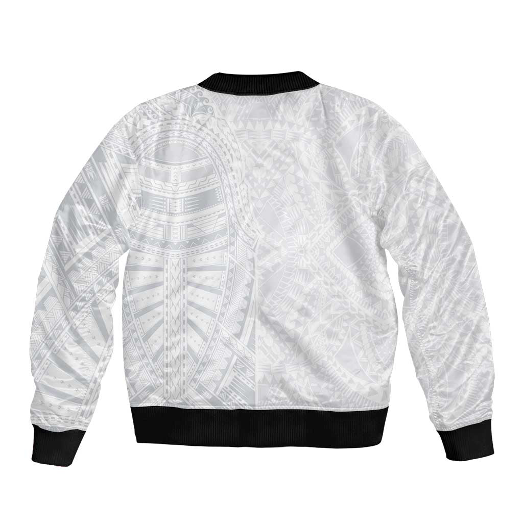 Lotu Tamaiti Bomber Jacket Traditional Samoan Art Tattoos - Polynesian Pride