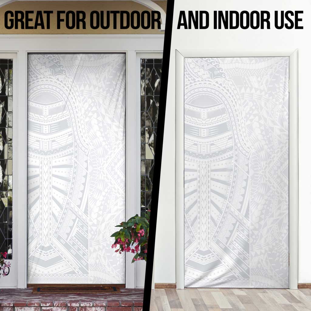 Lotu Tamaiti Door Cover Traditional Samoan Art Tattoos - Polynesian Pride