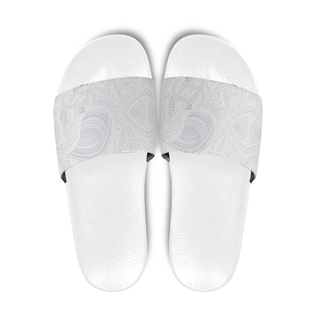 Lotu Tamaiti Slide Sandals Traditional Samoan Art Tattoos - Polynesian Pride