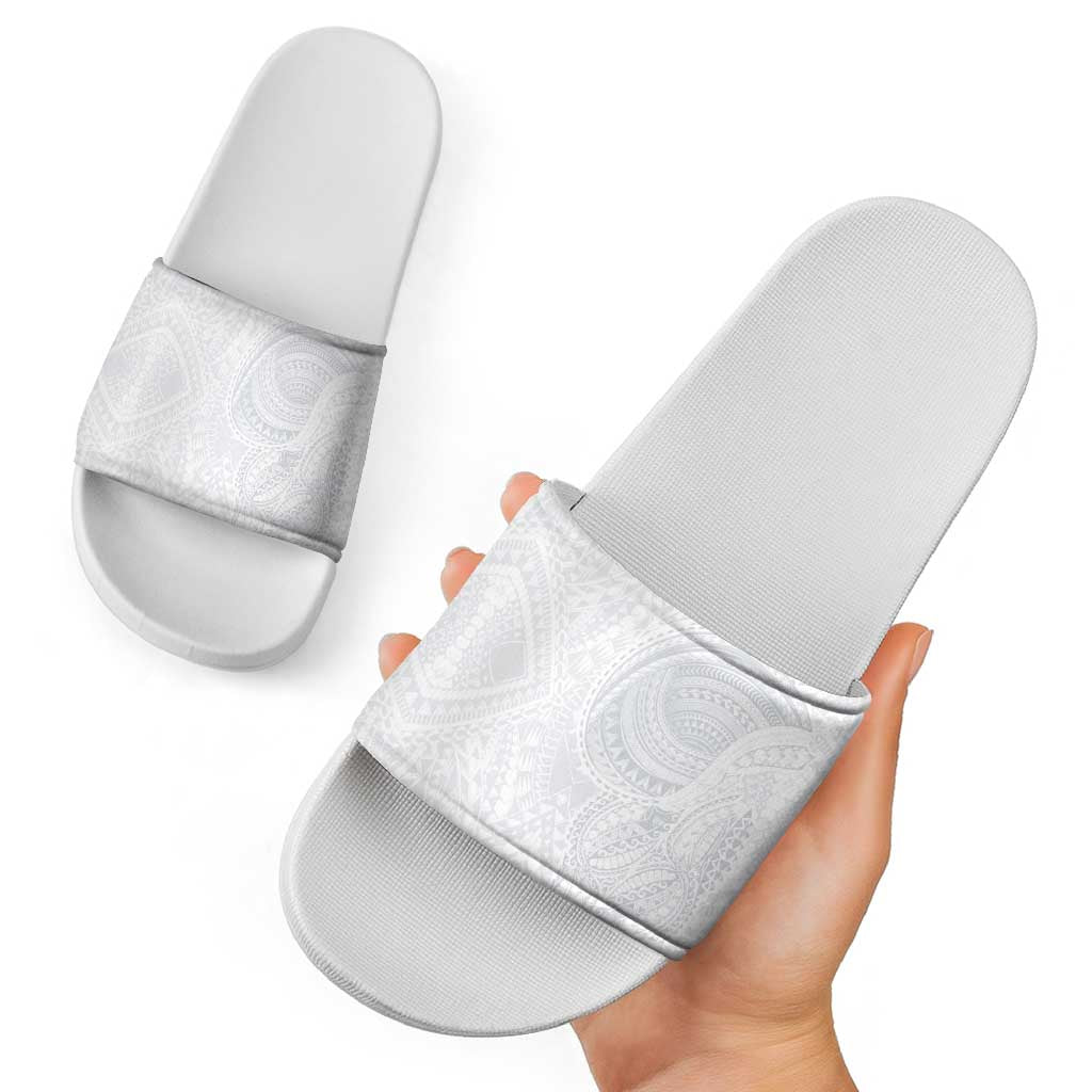 Lotu Tamaiti Slide Sandals Traditional Samoan Art Tattoos - Polynesian Pride