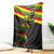 Kanaka Maoli Running Blanket Kakau Pattern with Kanaka Maoli Flag Color