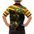 Kanaka Maoli Running Family Matching Mermaid Dress and Hawaiian Shirt Kakau Pattern with Kanaka Maoli Flag Color