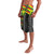 Kanaka Maoli Running Lavalava Kakau Pattern with Kanaka Maoli Flag Color