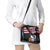 Honolulu Running Race Shoulder Handbag Hawaii Marathon Kakau Art with Hibiscus and National Flag Style