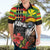 Kanaka Maoli Ikaika Warrior Hawaiian Shirt Hibiscus Kakau Art and Tapa Tribal Pattern