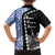 Fiji Queen Victoria School Family Matching Long Sleeve Bodycon Dress and Hawaiian Shirt Tapa and Polynesian Tribal Pattern Half Style LT03 - Polynesian Pride