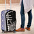 Fiji Queen Victoria School Luggage Cover Tapa and Polynesian Tribal Pattern Half Style LT03 Black - Polynesian Pride