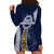 Fiji Ratu Kadavulevu School Hoodie Dress Tapa and Polynesian Tribal Pattern LT03 - Polynesian Pride