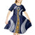 Fiji Ratu Kadavulevu School Kid Short Sleeve Dress Tapa and Polynesian Tribal Pattern LT03 - Polynesian Pride