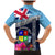 Fiji Lelean Memorial School Family Matching Mermaid Dress and Hawaiian Shirt Tapa and Polynesian Tribal Pattern LT03 - Polynesian Pride