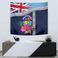 Fiji Lelean Memorial School Tapestry Tapa and Polynesian Tribal Pattern LT03 - Polynesian Pride