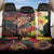 Hawaiian Sea Animals Love Couple Back Car Seat Cover Aloha Sunset Symphony