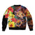 Hawaiian Sea Animals Love Couple Bomber Jacket Aloha Sunset Symphony