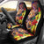 Hawaiian Sea Animals Love Couple Car Seat Cover Aloha Sunset Symphony