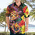 Hawaiian Sea Animals Love Couple Hawaiian Shirt Aloha Sunset Symphony