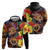 Hawaiian Sea Animals Love Couple Hoodie Aloha Sunset Symphony