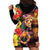 Hawaiian Sea Animals Love Couple Hoodie Dress Aloha Sunset Symphony