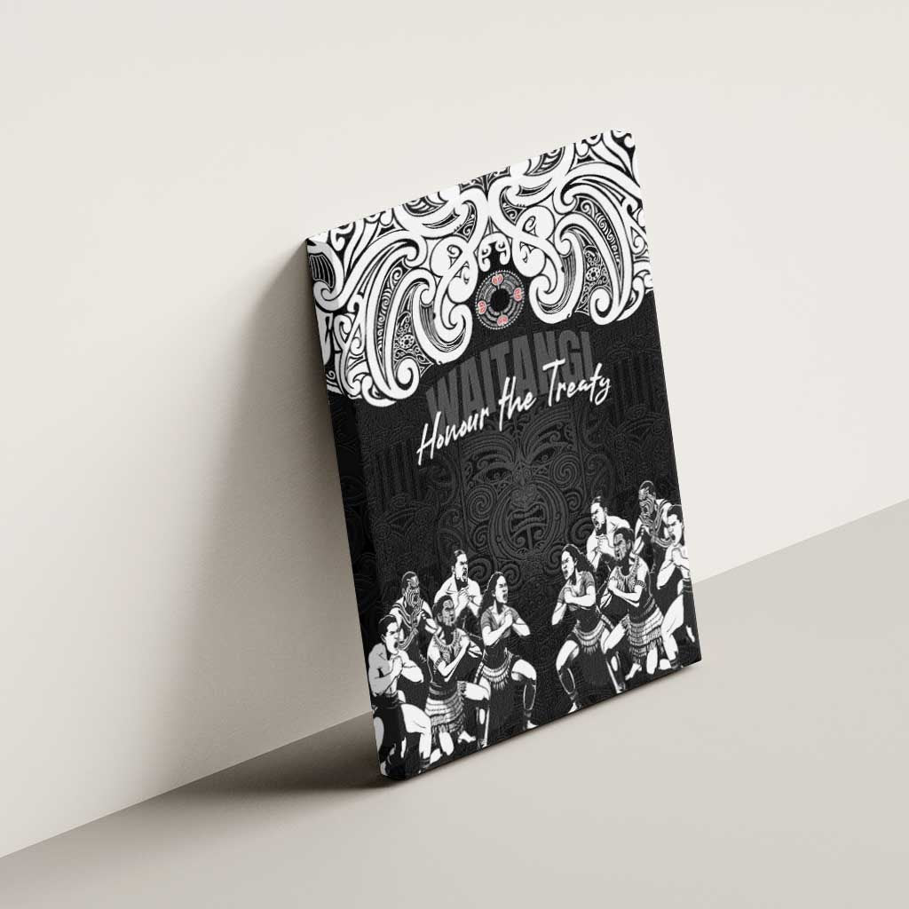 Aotearoa Waitangi Day - Toitu Te Tiriti Canvas Wall Art New Zealand Honour the Treaty LT03 - Polynesian Pride