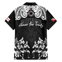 Aotearoa Waitangi Day - Toitu Te Tiriti Family Matching Long Sleeve Bodycon Dress and Hawaiian Shirt New Zealand Honour the Treaty LT03 - Polynesian Pride
