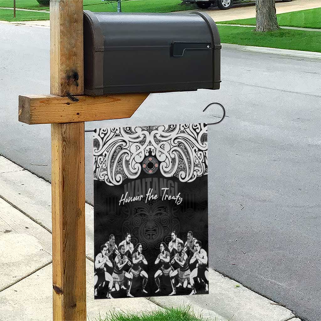 Aotearoa Waitangi Day - Toitu Te Tiriti Garden Flag New Zealand Honour the Treaty