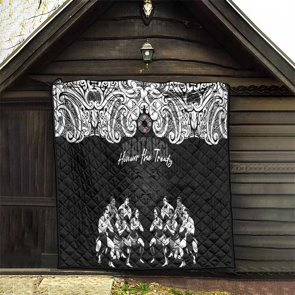 Aotearoa Waitangi Day - Toitu Te Tiriti Quilt New Zealand Honour the Treaty LT03 - Polynesian Pride