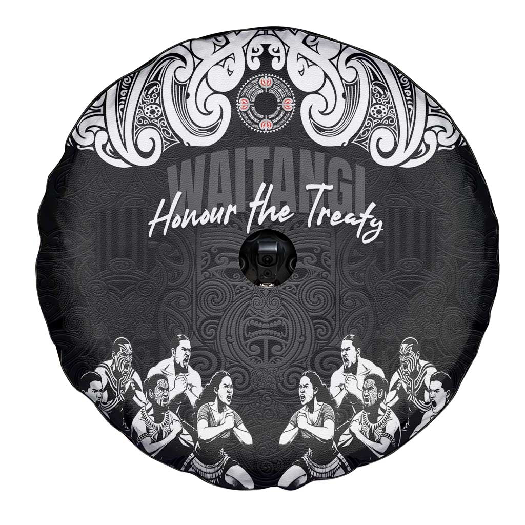 Aotearoa Waitangi Day - Toitu Te Tiriti Spare Tire Cover New Zealand Honour the Treaty