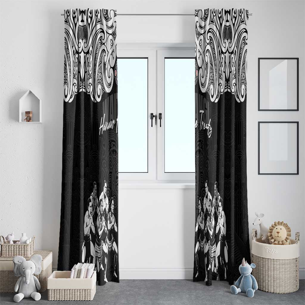 Aotearoa Waitangi Day - Toitu Te Tiriti Window Curtain New Zealand Honour the Treaty