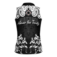 Aotearoa Waitangi Day - Toitu Te Tiriti Women Sleeveless Polo Shirt New Zealand Honour the Treaty LT03 - Polynesian Pride