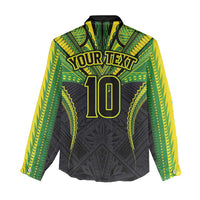 Custom Cook Islands Rugby Women Casual Shirt Tatau Art Sport Style Black Color LT03 - Polynesian Pride