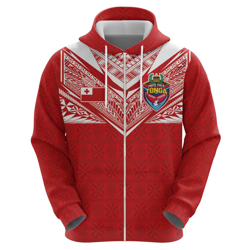 Custom Tonga Rugby Hoodie Ngatu Motifs and Pacific Patterns LT03 - Polynesian Pride