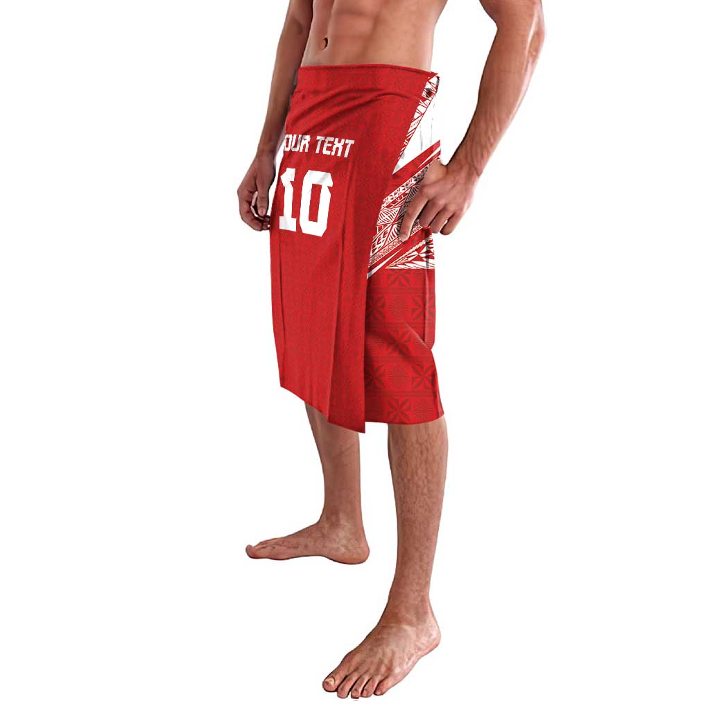 Custom Tonga Rugby Lavalava Ngatu Motifs and Pacific Patterns