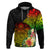 Polynesia Victory Day Hoodie Tribal Turtle and Hibiscus LT03 Pullover Hoodie Reggae - Polynesian Pride