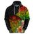 Polynesia Victory Day Hoodie Tribal Turtle and Hibiscus LT03 - Polynesian Pride