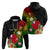 Wallis and Futuna Victory Day Zip Hoodie Tribal Polynesian Tattoo and Hibiscus Flower LT03 - Polynesian Pride