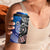 Samoa and Aotearoa Together 4 in 1 Can Cooler Tumbler Tatau Art Tattoos-Taniko and Maori with Fern